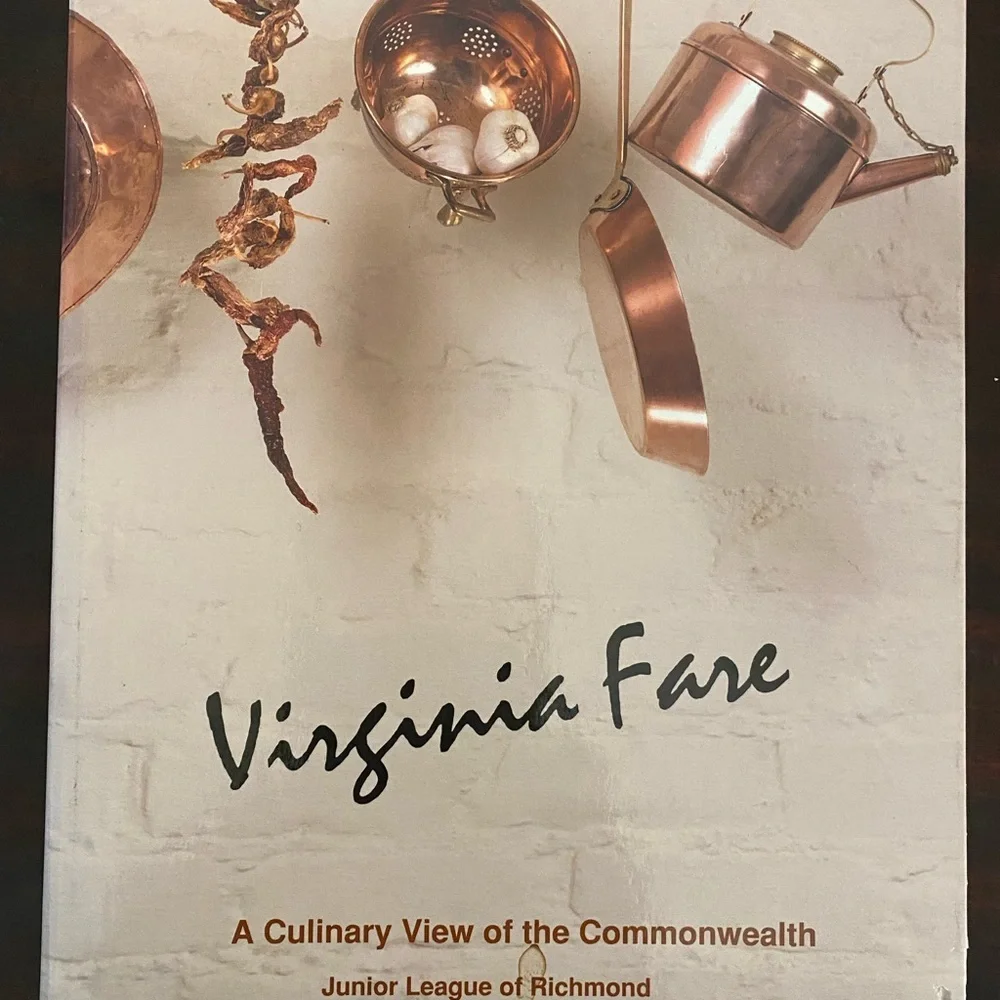 VTG 1997 COOKBOOK Virginia Faire Junior League of Richmond VA
